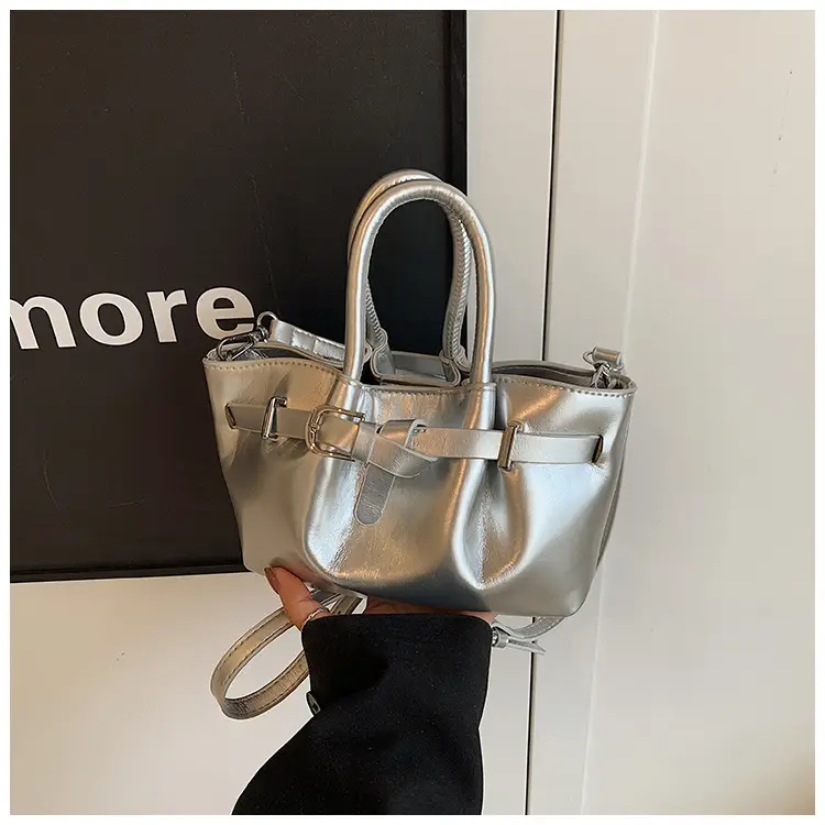 Korean Style Beige Leather Bucket Bag 2025 — feature 23