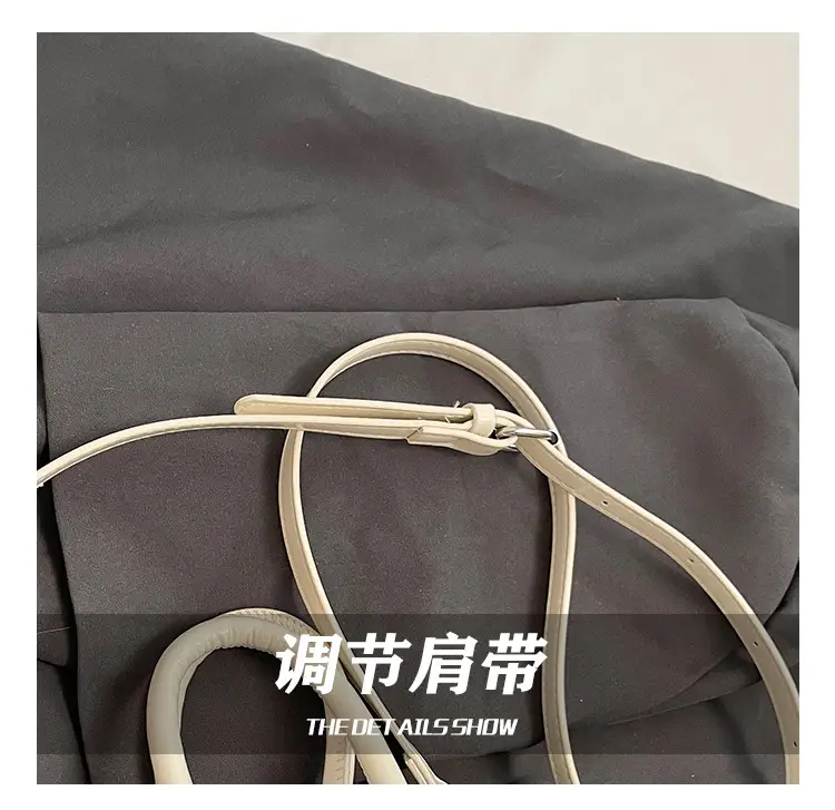 Korean Style Beige Leather Bucket Bag 2025 — feature 9
