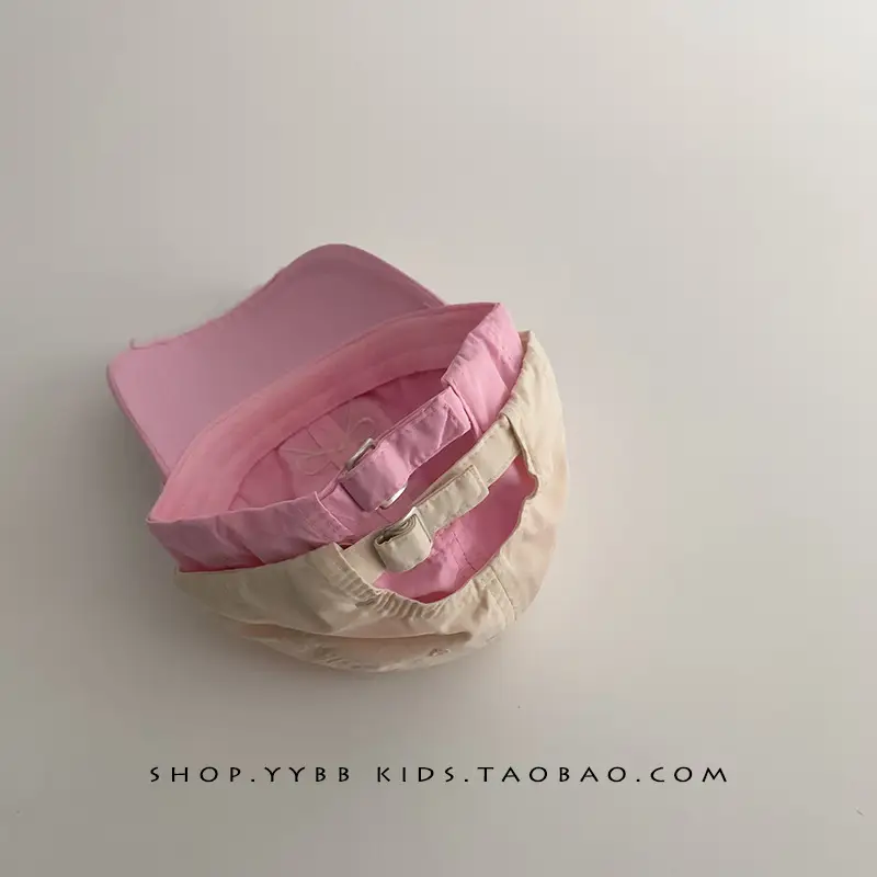 Sweet Bow Kids Hats Summer Sunscreen Cap Baby Girl Travel Spring Baseball Cap - Image 8