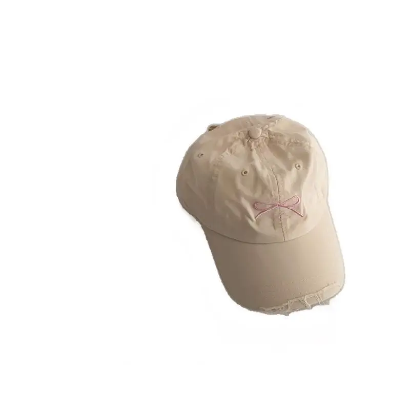 Sweet Bow Kids Hats Summer Sunscreen Cap Baby Girl Travel Spring Baseball Cap - Image 9