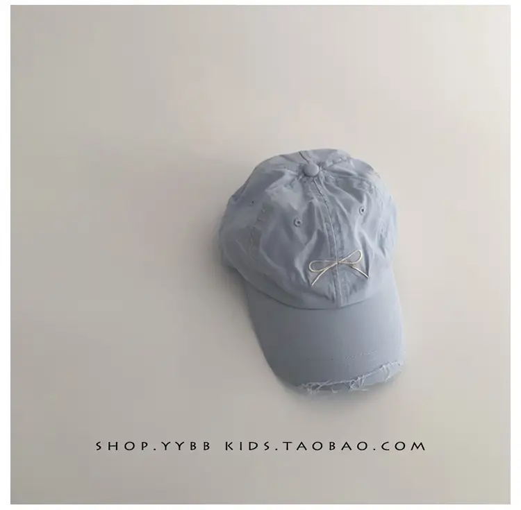 Sweet Bow Kids Hats Summer Sunscreen Cap Baby Girl Travel Spring Baseball Cap — feature 10