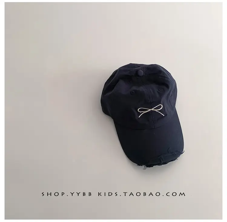 Sweet Bow Kids Hats Summer Sunscreen Cap Baby Girl Travel Spring Baseball Cap — feature 11