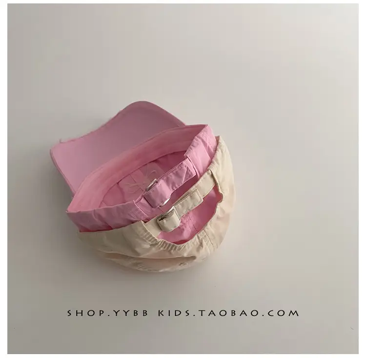 Sweet Bow Kids Hats Summer Sunscreen Cap Baby Girl Travel Spring Baseball Cap — feature 4