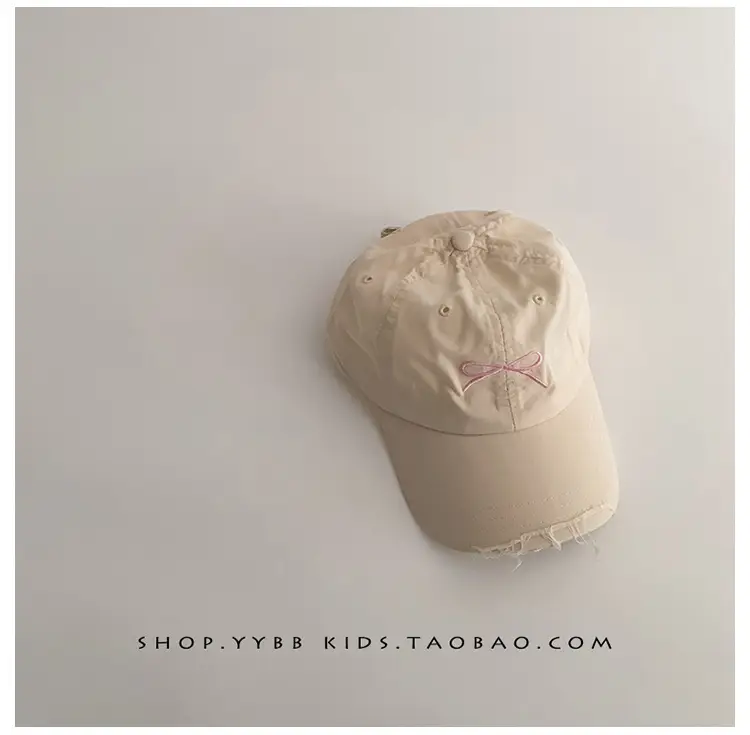 Sweet Bow Kids Hats Summer Sunscreen Cap Baby Girl Travel Spring Baseball Cap — feature 8