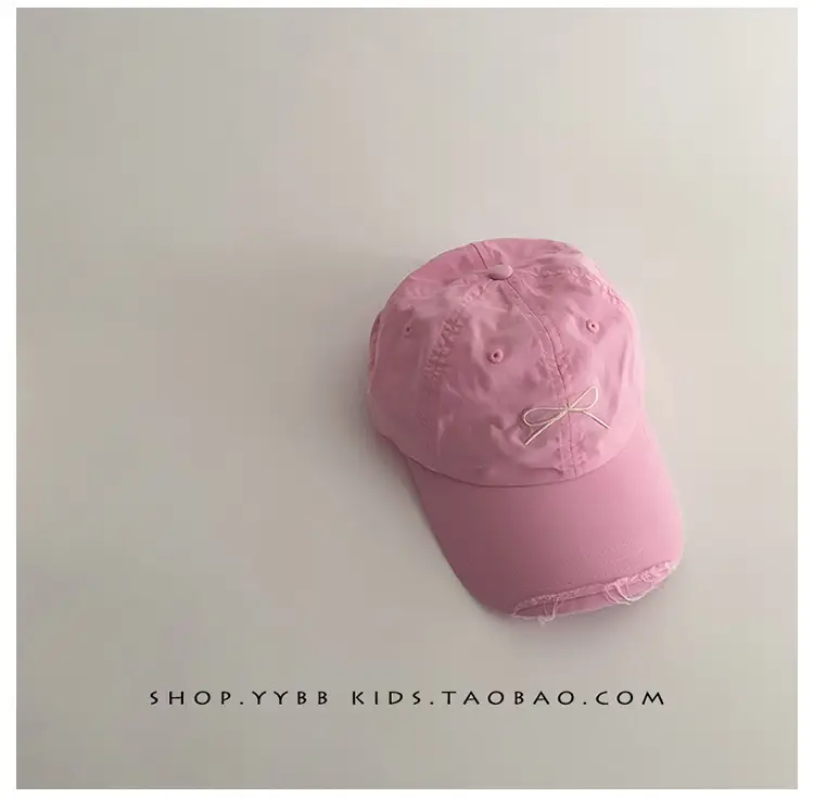 Sweet Bow Kids Hats Summer Sunscreen Cap Baby Girl Travel Spring Baseball Cap — feature 9