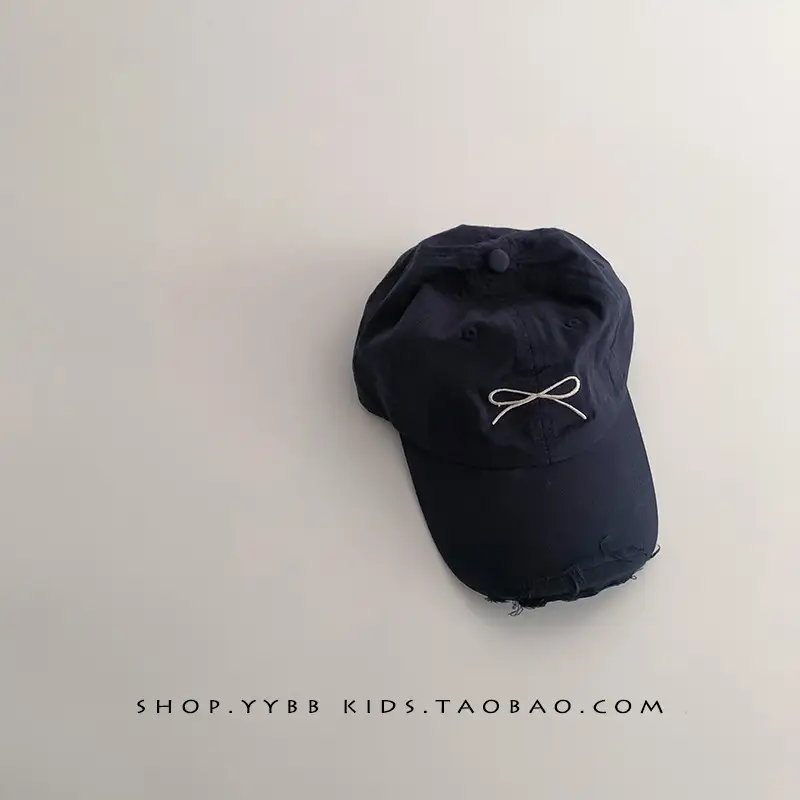 Sweet Bow Kids Hats Summer Sunscreen Cap Baby Girl Travel Spring Baseball Cap - Image 4