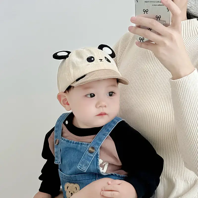 Baby Cartoon Cap Winter Warm Windproof Hat - Image 4