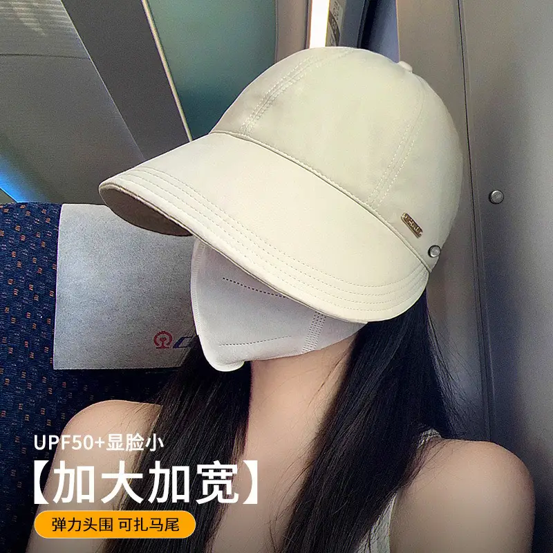 Women's Same-style Sunscreen Fisherman Hat — feature 1