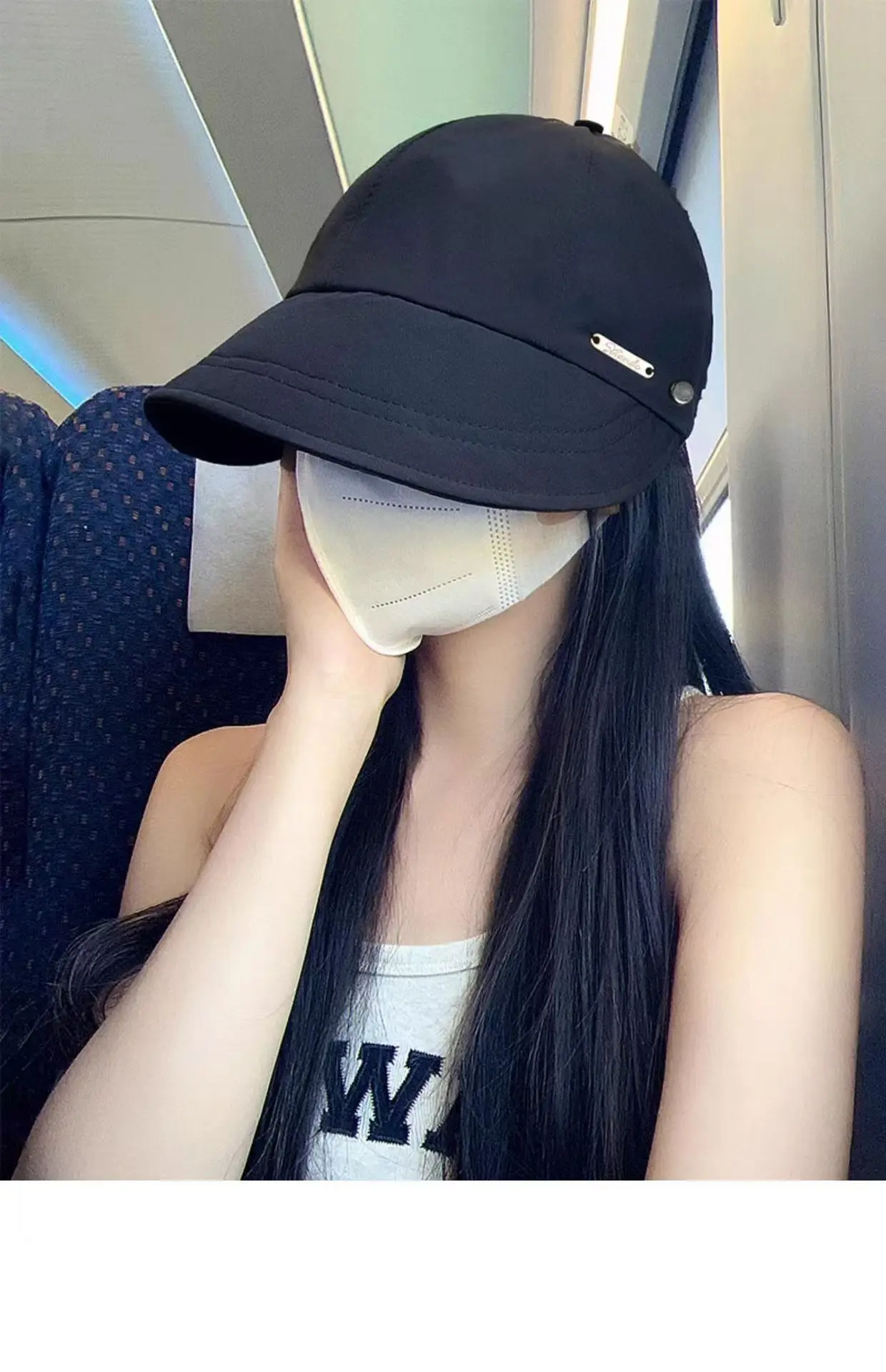Women's Same-style Sunscreen Fisherman Hat — feature 16