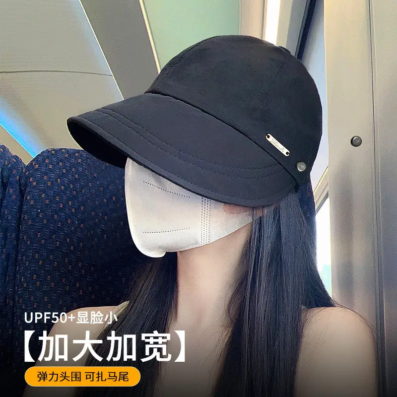 Women's Same-style Sunscreen Fisherman Hat — feature 2