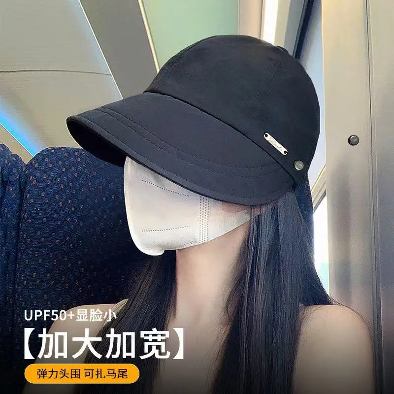 Women's Same-style Sunscreen Fisherman Hat — feature 5