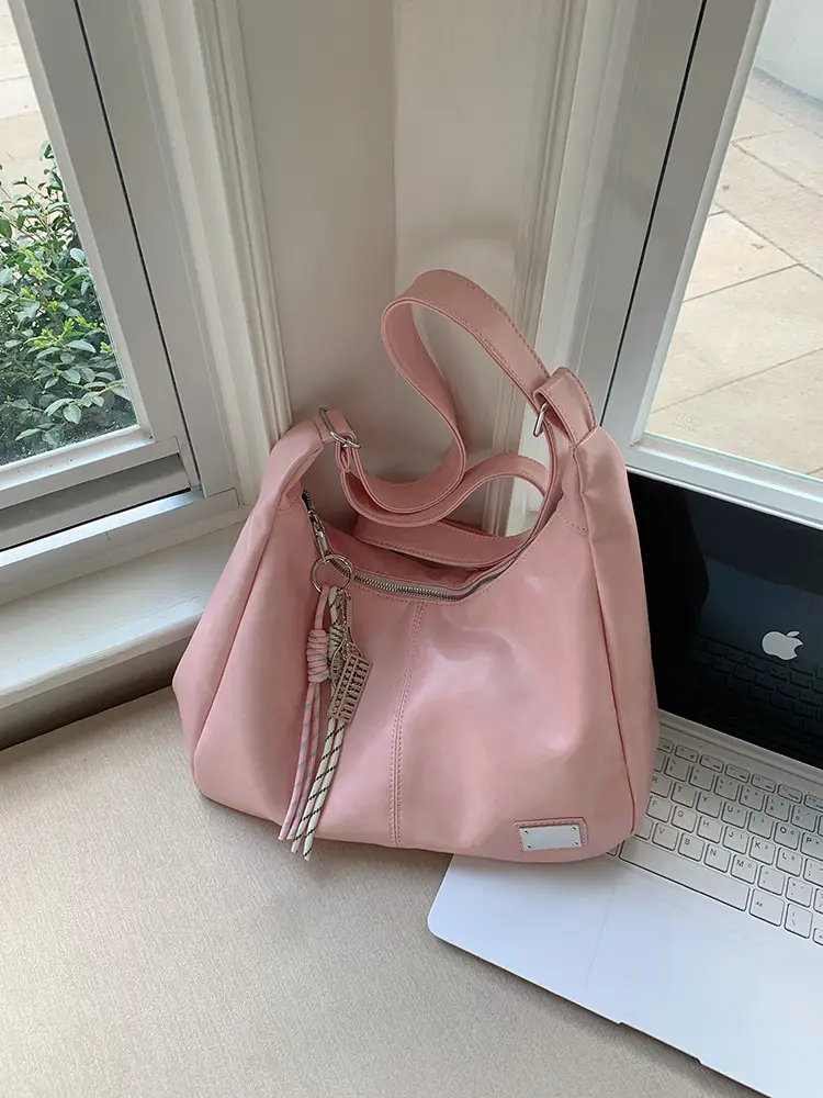 Pink Shoulder Crossbody Bag for Women 2026 Spring Fashion - Image 3