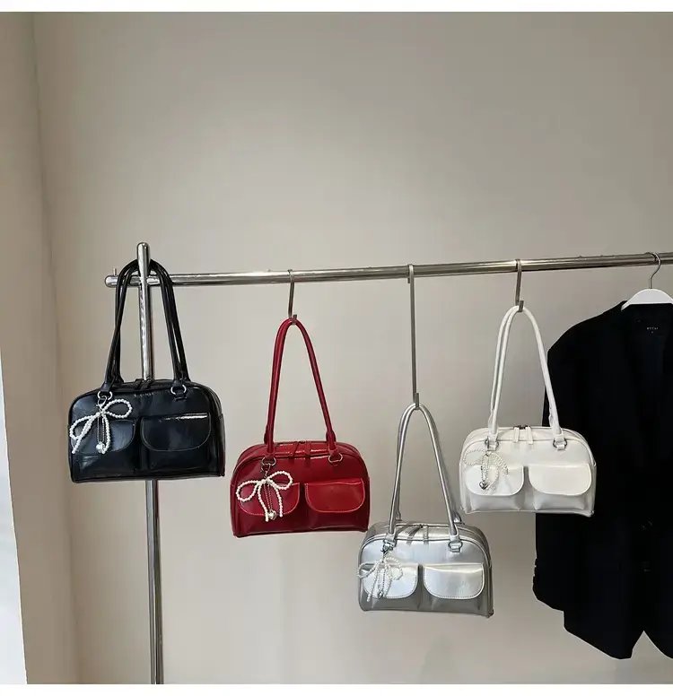 Silver Korean Style Shoulder Bag 2025 New — feature 13