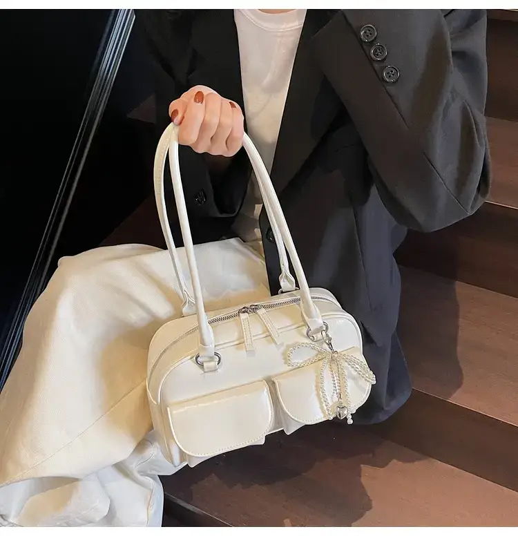 Silver Korean Style Shoulder Bag 2025 New — feature 26