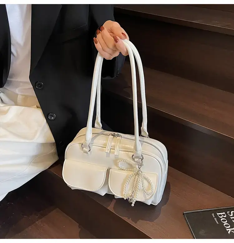 Silver Korean Style Shoulder Bag 2025 New — feature 27