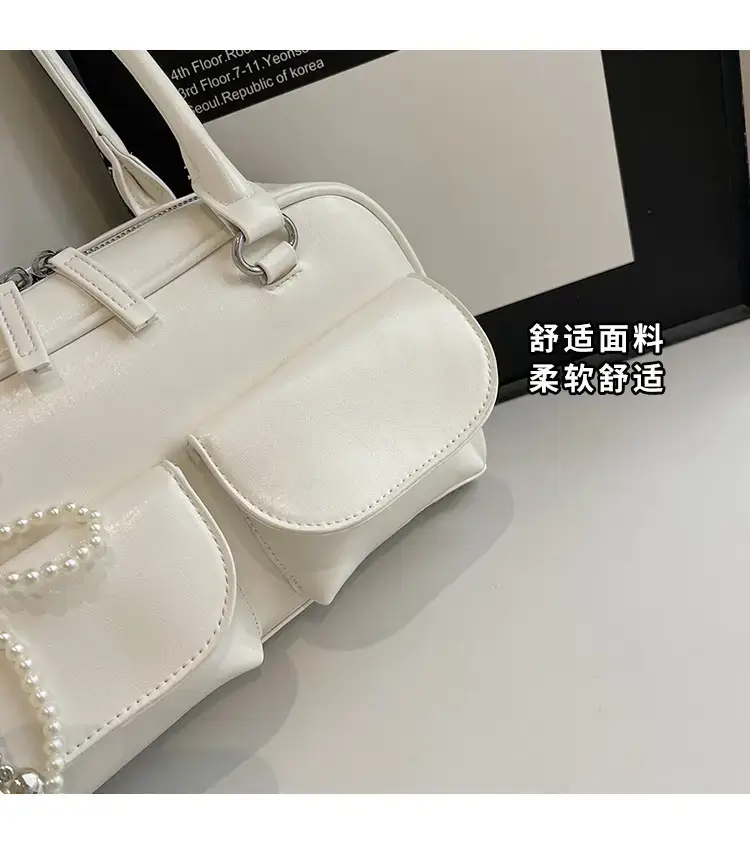 Silver Korean Style Shoulder Bag 2025 New — feature 3