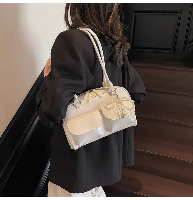 Silver Korean Style Shoulder Bag 2025 New — feature 30