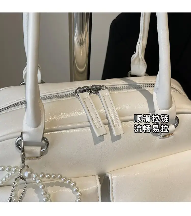 Silver Korean Style Shoulder Bag 2025 New — feature 4