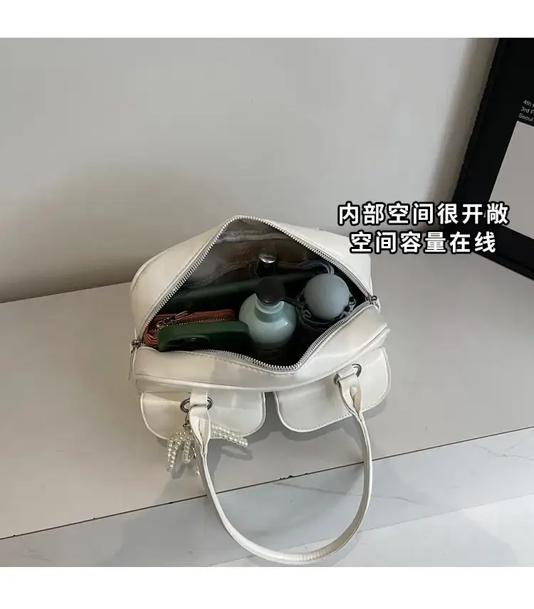 Silver Korean Style Shoulder Bag 2025 New — feature 7