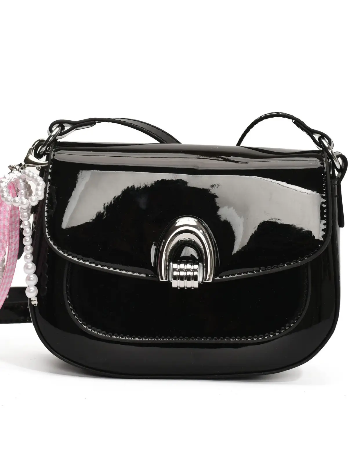 Women's Patent Leather Crossbody Bag Spring Summer 2025 - Image 10