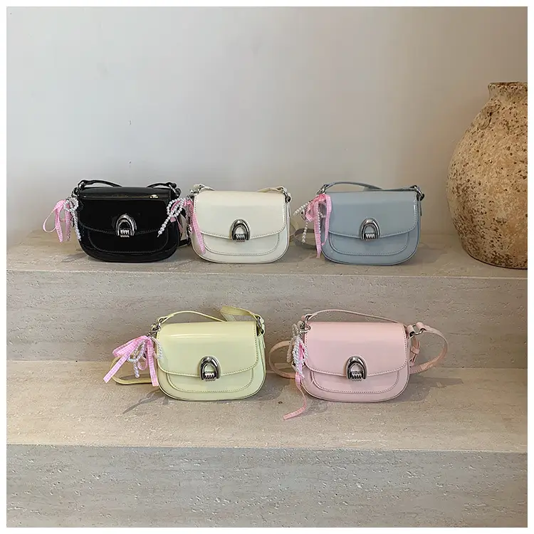 Women's Patent Leather Crossbody Bag Spring Summer 2025 — feature 1