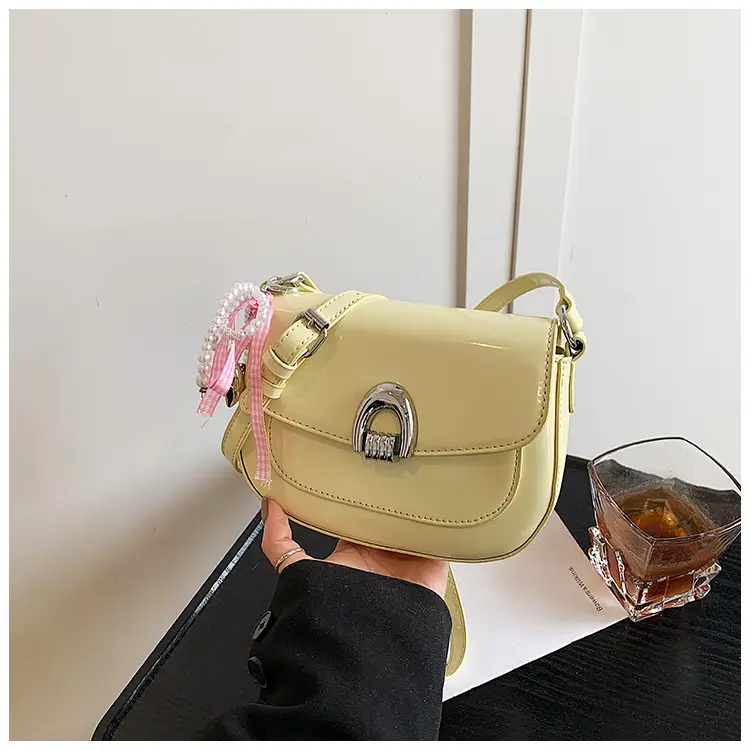 Women's Patent Leather Crossbody Bag Spring Summer 2025 — feature 11