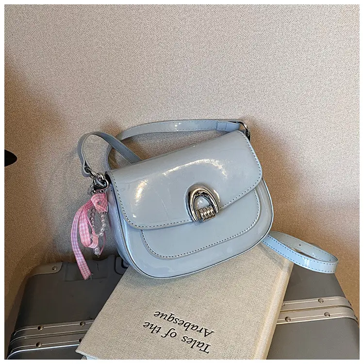 Women's Patent Leather Crossbody Bag Spring Summer 2025 — feature 14