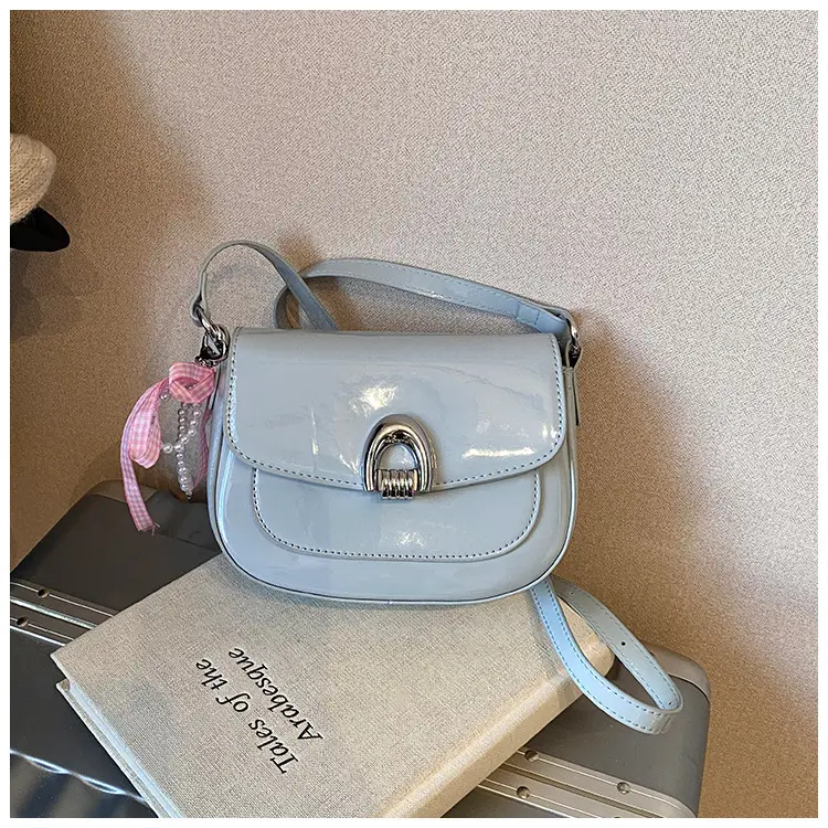 Women's Patent Leather Crossbody Bag Spring Summer 2025 — feature 15