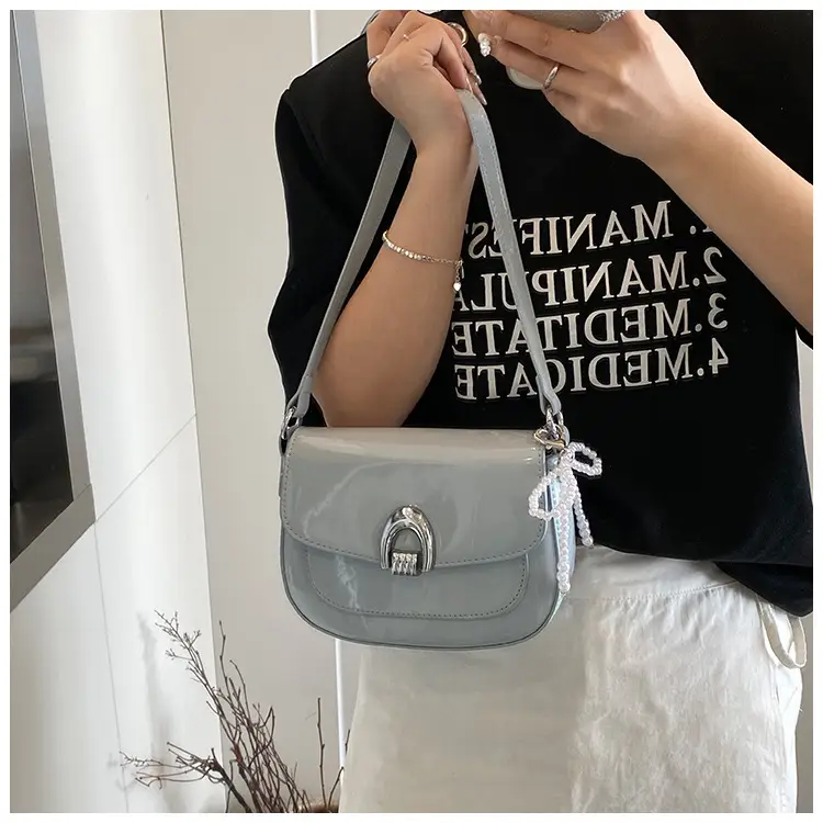 Women's Patent Leather Crossbody Bag Spring Summer 2025 — feature 18