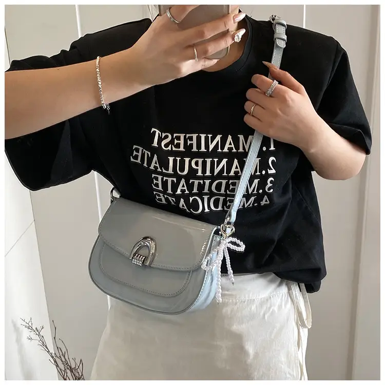 Women's Patent Leather Crossbody Bag Spring Summer 2025 — feature 20