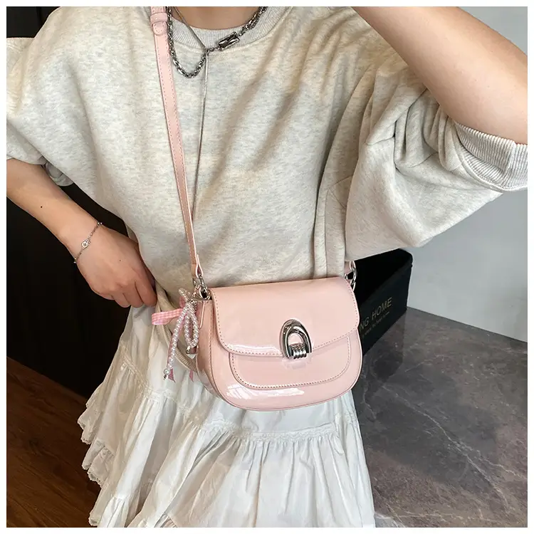 Women's Patent Leather Crossbody Bag Spring Summer 2025 — feature 24