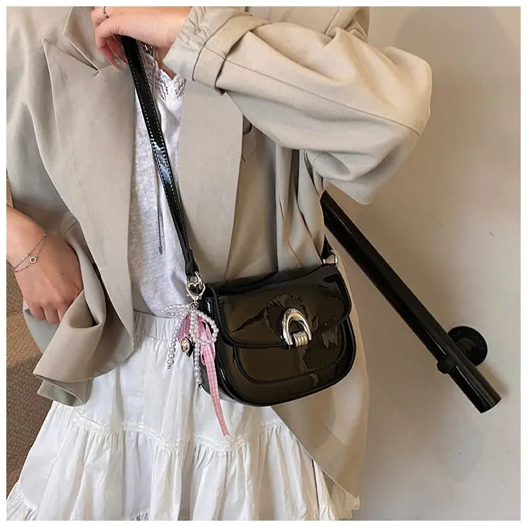 Women's Patent Leather Crossbody Bag Spring Summer 2025 — feature 27