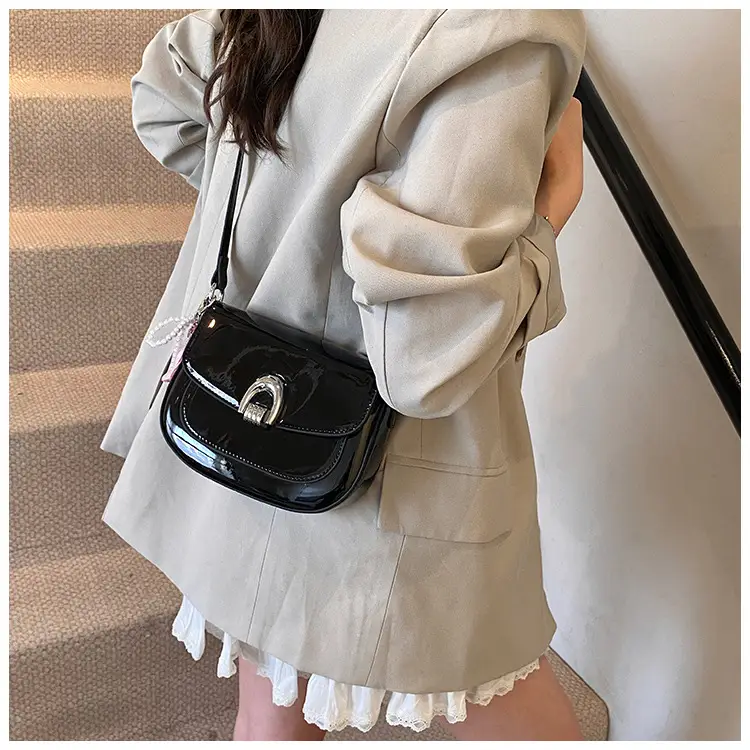 Women's Patent Leather Crossbody Bag Spring Summer 2025 — feature 29