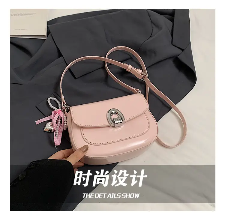 Women's Patent Leather Crossbody Bag Spring Summer 2025 — feature 3