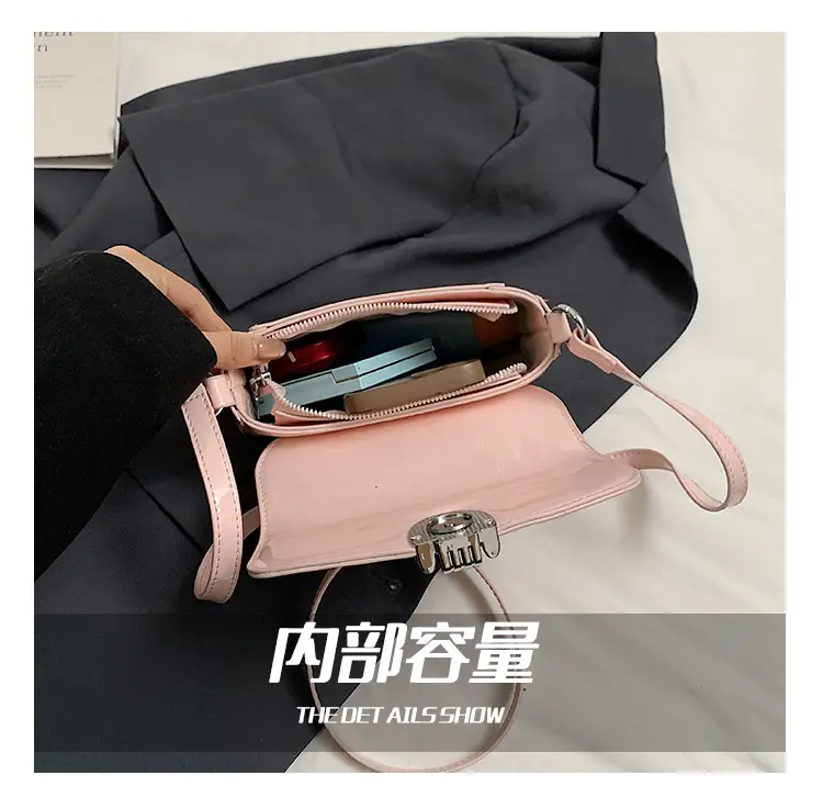 Women's Patent Leather Crossbody Bag Spring Summer 2025 — feature 4