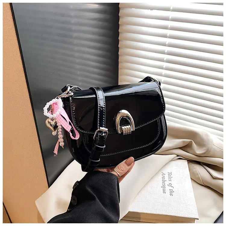Women's Patent Leather Crossbody Bag Spring Summer 2025 — feature 8