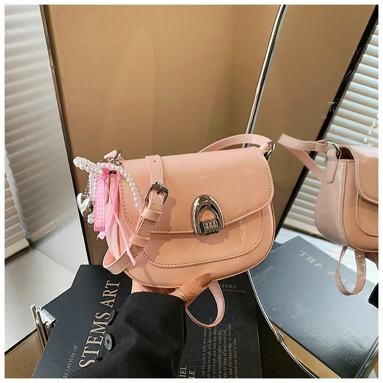 Women's Patent Leather Crossbody Bag Spring Summer 2025 - Image 5