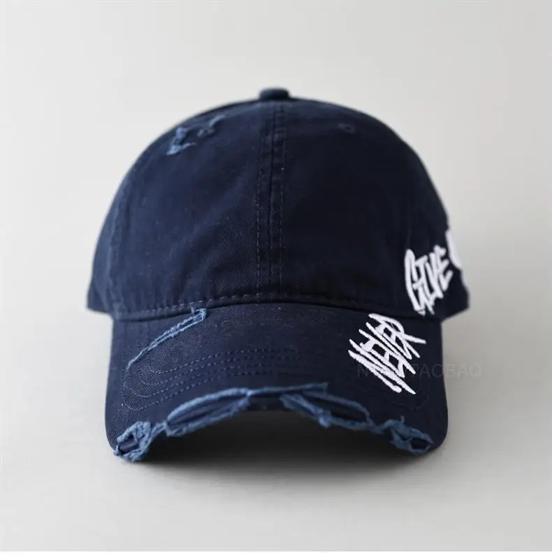 Men Women Couple Never Give Up Baseball Cap — feature 10