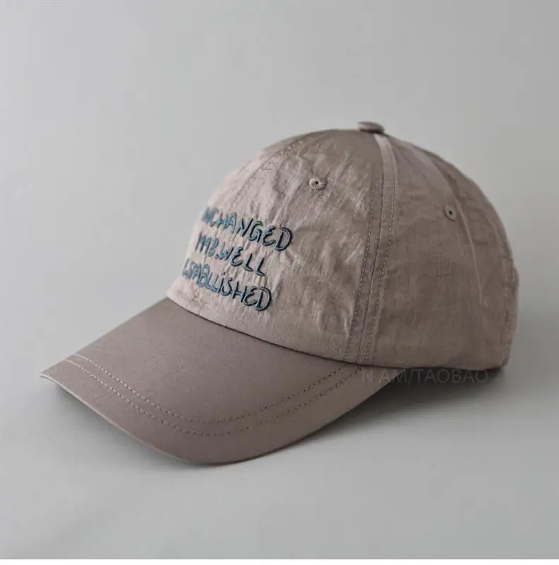 Black Korean-style Baseball Cap for Men Women — feature 10