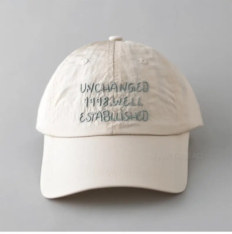 Black Korean-style Baseball Cap for Men Women — feature 14