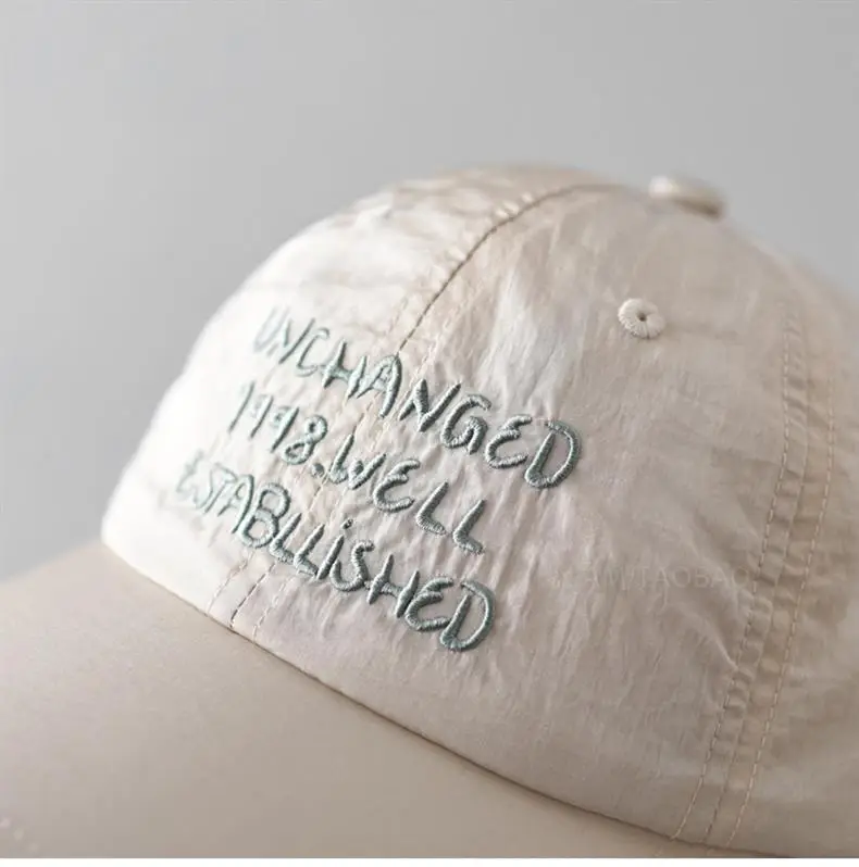 Black Korean-style Baseball Cap for Men Women — feature 15