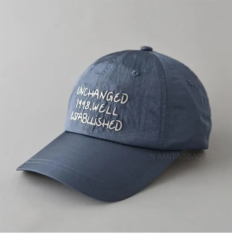 Black Korean-style Baseball Cap for Men Women — feature 4