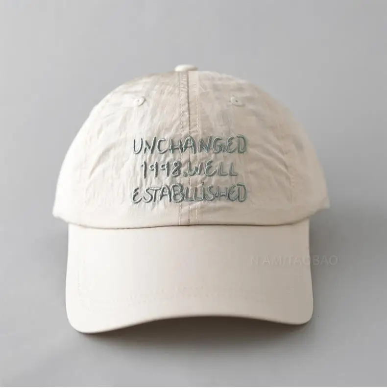 Black Korean-style Baseball Cap for Men Women — feature 8