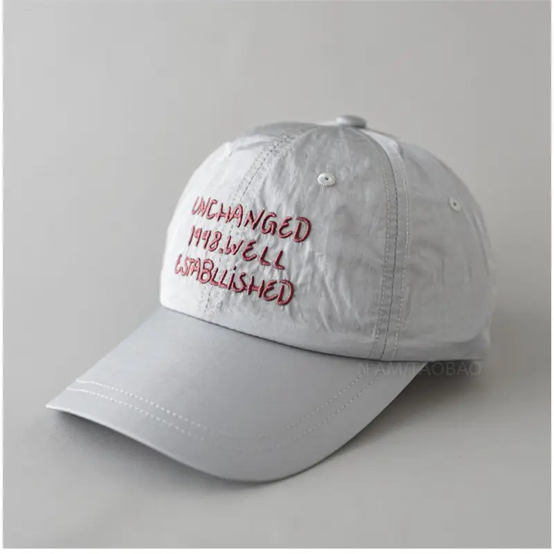 Black Korean-style Baseball Cap for Men Women