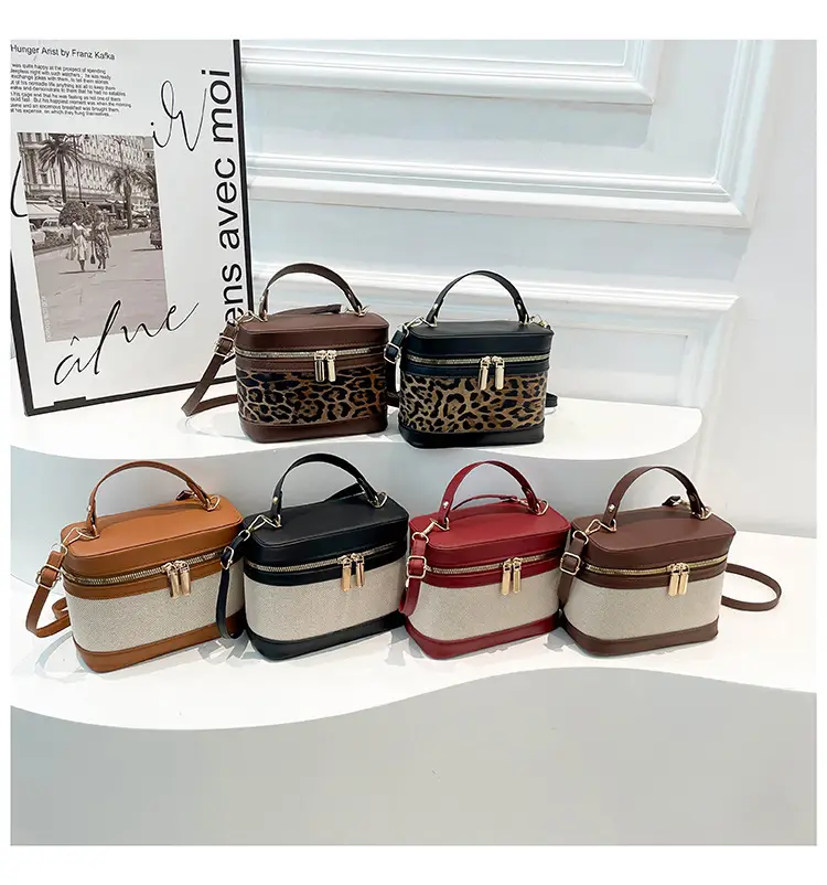 2025 New South Korea High-end Cylinder Bucket Bag Women's Crossbody Bag — feature 28