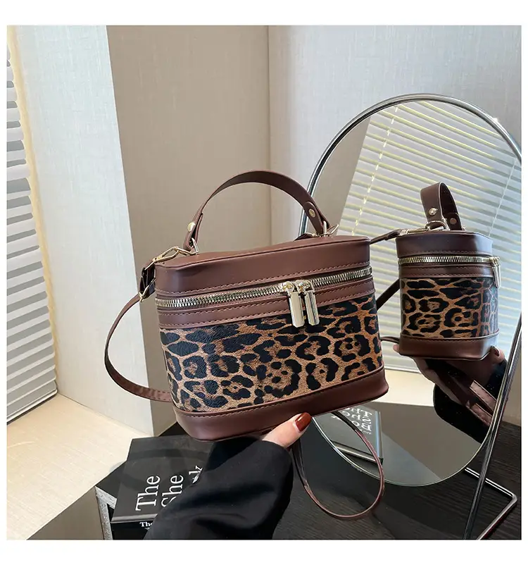2025 New South Korea High-end Cylinder Bucket Bag Women's Crossbody Bag — feature 33