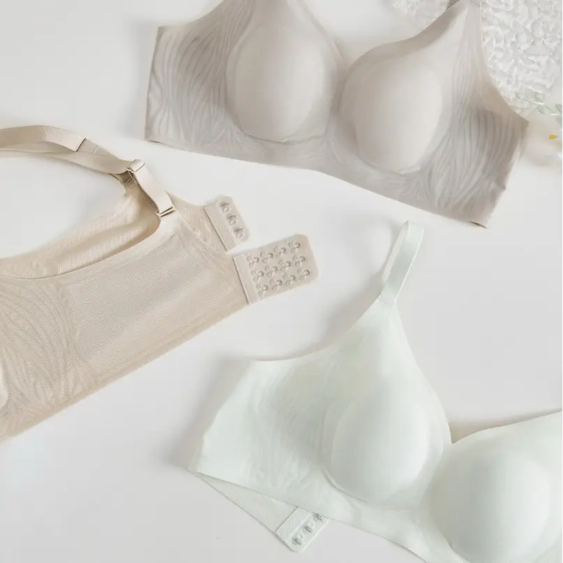 No Returns or Exchanges Available. Thin Ice Cream-Style Cooling Seamless Bra, Soft and Comfortable, Side Support, Soft Support, Push-Up Bra