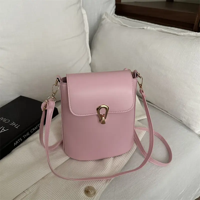 White Coin Purse for Women Mobile Bag Shoulder Bag - Image 7
