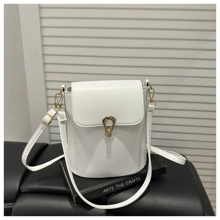 White Coin Purse for Women Mobile Bag Shoulder Bag — feature 23