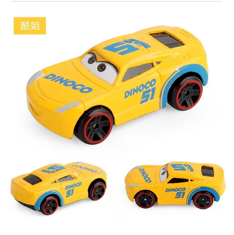 Cross-border Alloy Car Story Inertia Racing Lightning McQueen Children's Toys Glide 1:64 Black Storm Mater — feature 7